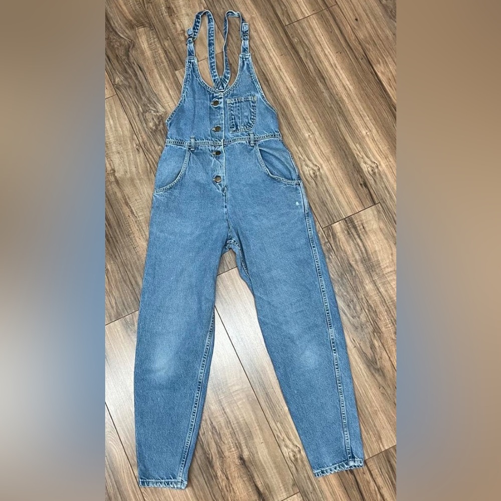 Lee Blue Denim Overalls